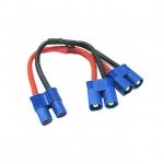 Etronix Battery Harness for 2 Packs in Parallel Adaptor with EC3 Connectors - ET0705