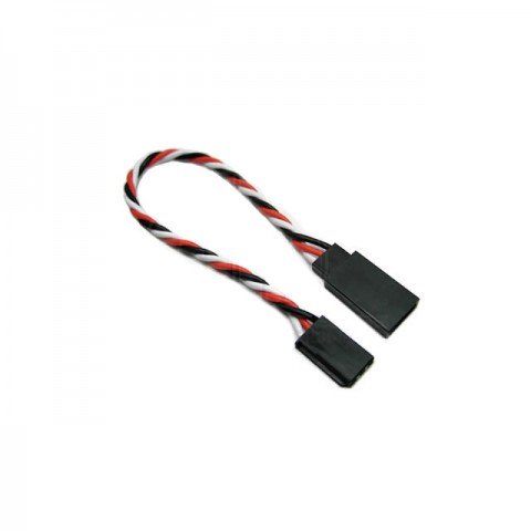 Etronix 22AWG Futaba 10cm Twisted Extension Wire - ET0731