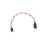 Etronix 22AWG 15cm Twisted Servo Extension Wire Lead with Futaba Connector - ET0733