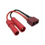 Etronix Female Deans to 4mm Connector Adaptor with housing - ET0834