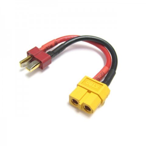 Etronix Female XT60 to Male Deans Plug Connector Adaptor - ET0842