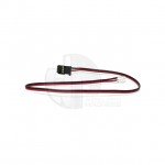 Logic RC Futaba Type Heavy Duty Servo Lead with Gold Plated Connectors (300mm) - FTSL0300