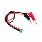 Logic RC Charger Lead 4mm Gold Banana Connectors to Multiplex Connector - LGL-CLMPX