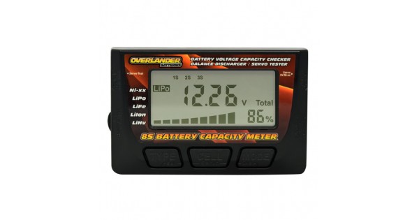 8 Cell Battery Capacity 8S Lipo Voltage Test Meter