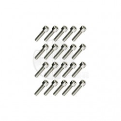Simply RC M4 x 25 Socket Cap Screw (Pack of 20 Screws) - SRC-40051