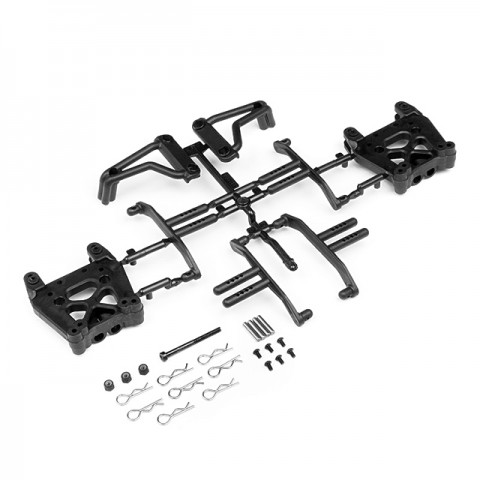 HPI Shock Tower/Body Mount/Roll Bar Set for the Savage XS Flux - 105312