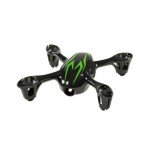 Hubsan X4C Camera Quad Copter Bodyshell Canopy (Black/Green) - H107-A21BG