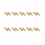 Overlander High Quality 3.5mm Gold Connectors (10 Pairs) - OL-2144