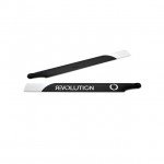 Revolution 430mm Flybar 3D Carbon Fibre Main Rotor Blades - RVOB043000