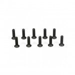 Team Losi Racing M3x12mm Flat Head Screw (Pack of 10 Screws) - TLR5963