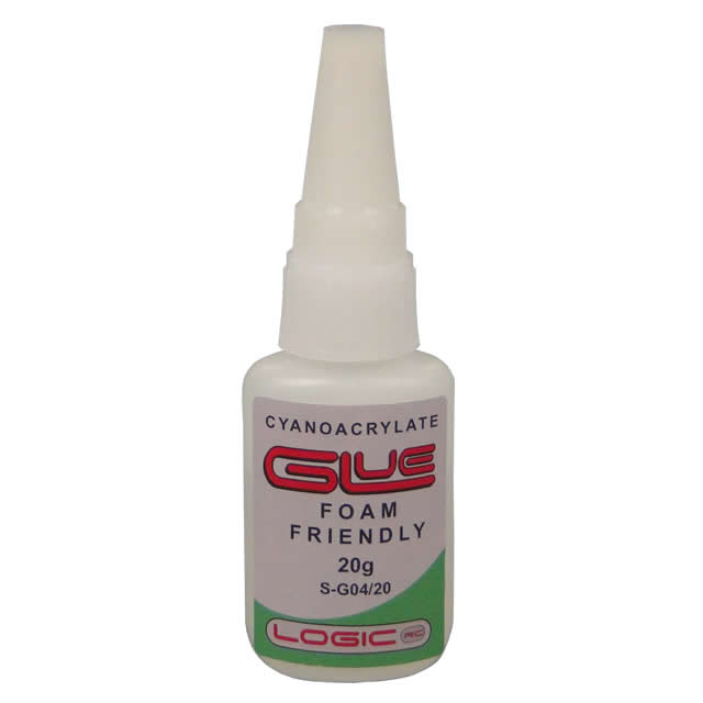 Logic RC Cyanoacrylate FoamSafe CA Glue 20g G0420