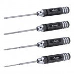 RC Overhaul Metric Size Allen Hex Wrench Driver Set 1.5, 2, 2.5 and 3mm (Set of 4) - RCO-TL002