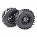 Absima 1/10 Crawler Steelhammer 108mm Tyre and Wheel Set (Pack of 2) - 2500030