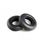 Tamiya Ribbed Front Tyre (Pack of 2 Tyres) - 9805033