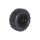 FTX Carnage 1/10 Mounted Wheels and Tyres 12mm Hex (Pack of 2 Black) - FTX6310B