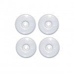 Schumacher 1/8th Buggy White Dish Wheel with 17mm Hex (Pack of 4 Wheels) - U3114