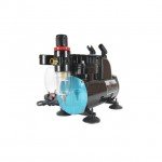 Badger 1000 Low Noise Airbrush Compressor with Auto Shut-off and Pressure Gauge - BA1000