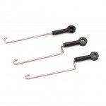 Blade Nano nCP X Servo Pushrod Set with Ball Links (Pack of 3) - BLH3308