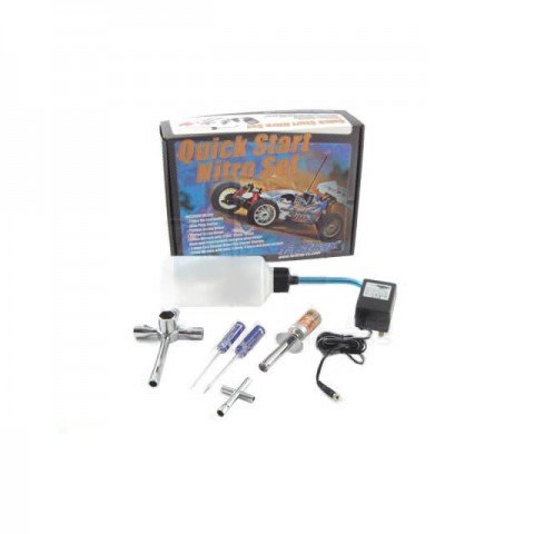 Fastrax Quick Start Nitro Glow Starter Pack Fuel Bottle & Tool Kit - FAST691