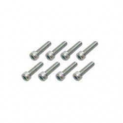FlightLine M5 x 25mm Socket Head Bolt (Pack of 8 Bolts) - HFL9725