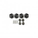 HPI Hex Wheel Adapter with Pin and Nut (Set of 4) - HPI-85003