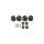 HPI Hex Wheel Adapter with Pin and Nut (Set of 4) - HPI-85003