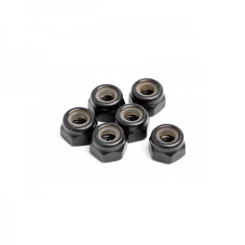 Maverick M3 Nylon Lock Nut (Pack of 6 Nuts) - MV22062