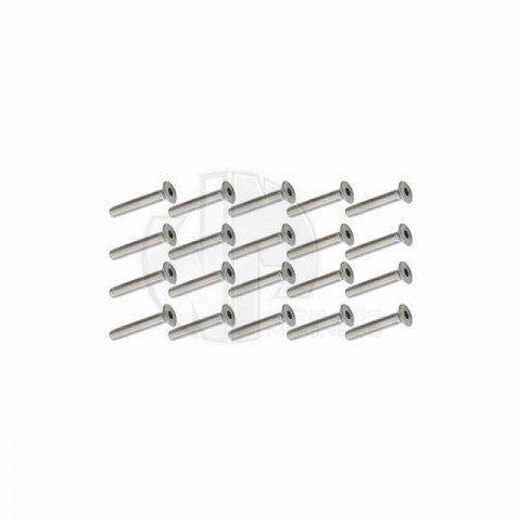 Simply RC M3 x 25 Socket Counter Sunk Screw (Pack of 20 Screws) - SRC-40028