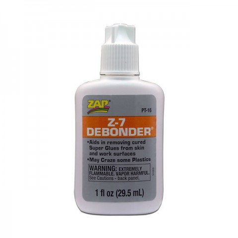 ZAP PT16 Z-7 CA Cyano Super Glue Debonder 1oz - 5525740