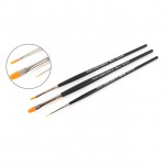 Tamiya Modelling High Finish Paint Brush (Set of 3 Brushes) - 87067