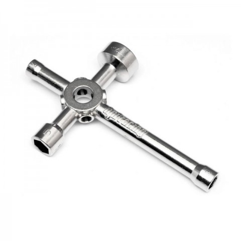 HPI 4 Way Glow Plug Wrench (Large) - 87546 HPI 4 Way Glow Plug Wrench (Large) - 87546