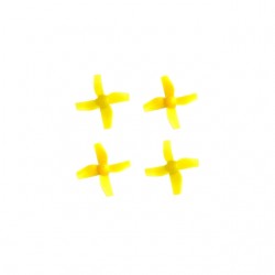Blade Inductrix Quadcopter Drone CW & CCW Rotation Propeller Set (Yellow) - BLH8506