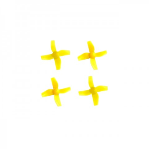 Blade Inductrix Quadcopter Drone CW & CCW Rotation Propeller Set (Yellow) - BLH8506