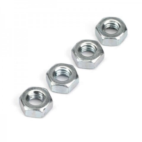Dubro 3mm Steel Hex Nut (Pack of 4 Nuts) - DB2105
