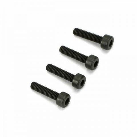 Dubro 2.5mm x 10mm Socket Head Cap Screw (Pack of 4 Screws) - DB2118