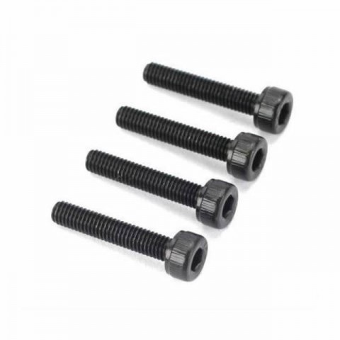 Dubro 3mm x 15mm Socket Head Cap Screw (Pack of 4 Screws) - DB2124