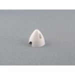 Logic RC 2 Blade Plastic Plane Spinner 38mm/1.5inch (White) - RAA1001W