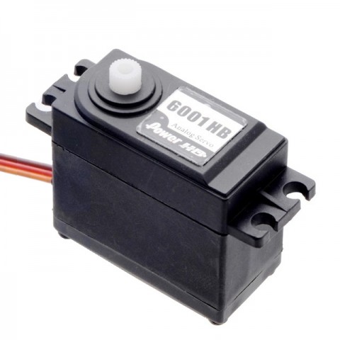 Power HD Standard Analog Servo 6.7KG 43G 0.14sec/60 Deg - HD-6001HB