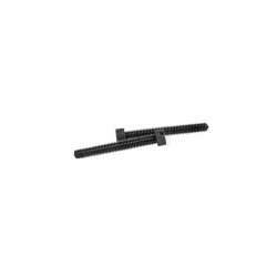 FlightLine 2BAx47mm Black Polyprope Wingfix Bolts (Pack of 2) - HFL5500
