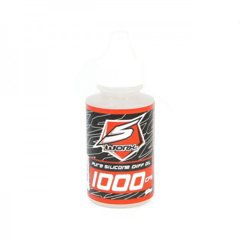 S-Workz Silicone Diff Oil 1000 CPS 60cc (2oz) Bottle - SW-410012