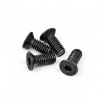 HPI Flat Head Screw M4x10mm (Pack of 4 Screws) - Z307