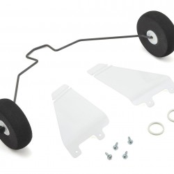 HobbyZone Super Cub EP and LP Landing Gear with Tyres - HBZ7106