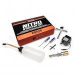 HPI Nitro Starter Pack Kit with Glow Plug Igniter, Charger, Fuel Bottle and Tools for all Nitro Cars - 110605