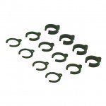 Absima Damper Parts Set 1mm/2mm/4mm for 1/10 (Pack of 12) - 2330001