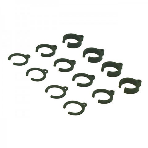 Absima Damper Parts Set 1mm/2mm/4mm for 1/10 (Pack of 12) - 2330001