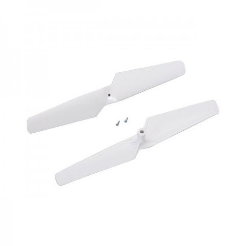 Blade 180 QX HD White Propeller Clockwise and Counter-Clockwise Rotation (Pack of 2) - BLH7407