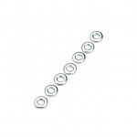 Dubro 2mm Flat Washer (Pack of 8 Washers) - DB2107