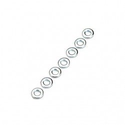 Dubro 2mm Flat Washer (Pack of 8 Washers) - DB2107