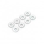 Dubro 2.5mm Flat Washer (Pack of 8 Washers) - DB2108