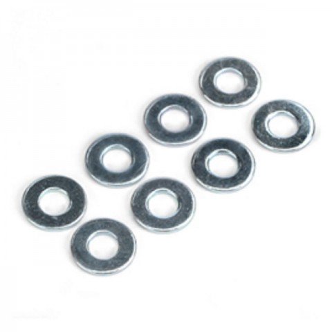 Dubro 4mm Flat Washer (Pack of 8 Washers) - DB2110